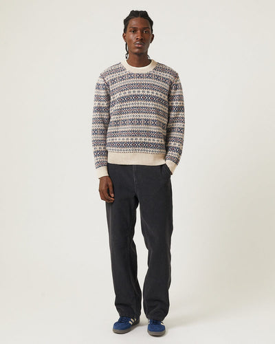 Fair Isle Crewneck - Natural