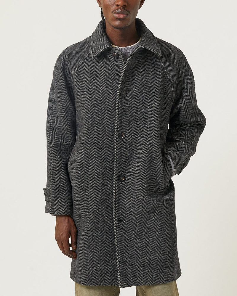 Herringbone Raglan - Charcoal-Raglan-LCP-Corridor