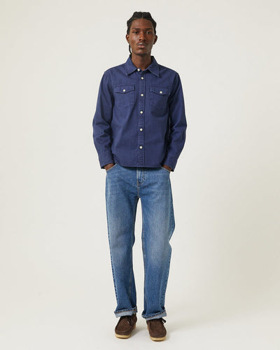 Denim LS - Navy