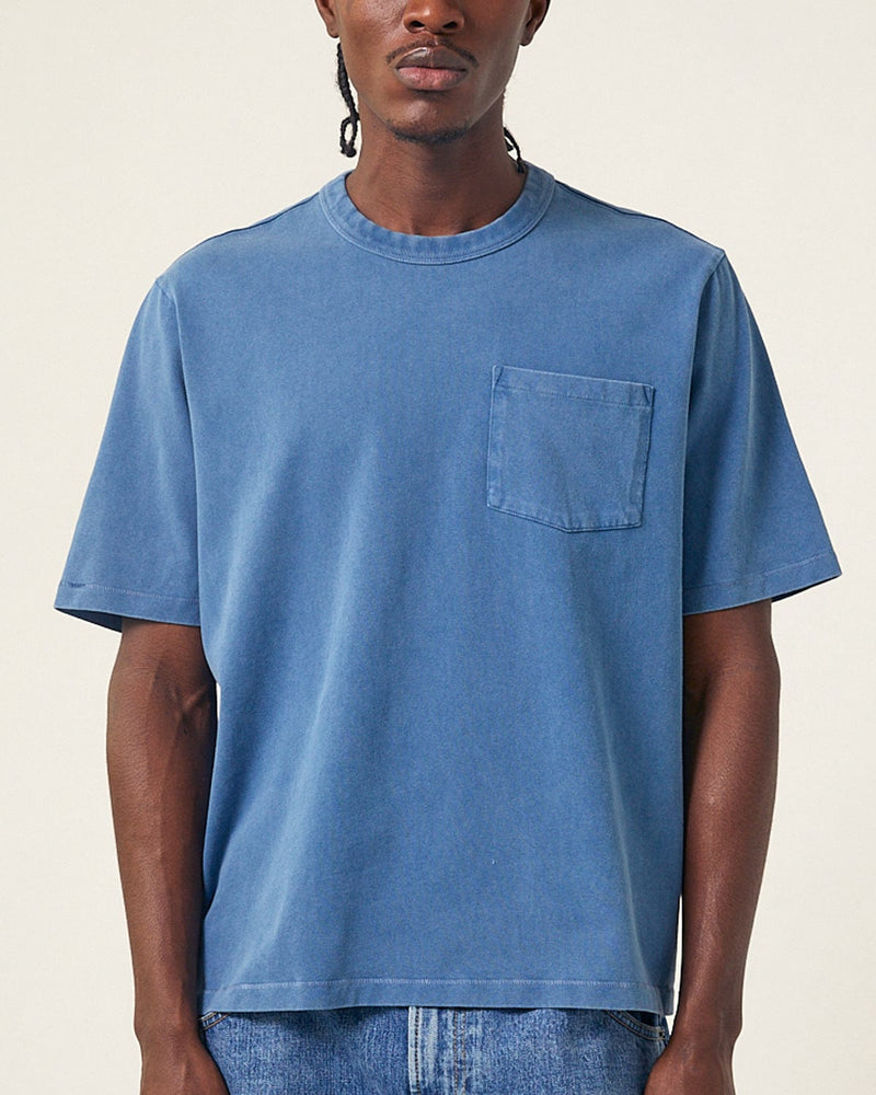 Garment Dye Tee - Indigo-T-Shirt-Siena-Corridor