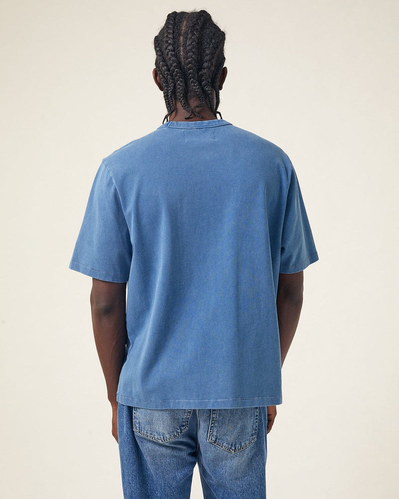 Garment Dye Tee - Indigo-T-Shirt-Siena-Corridor