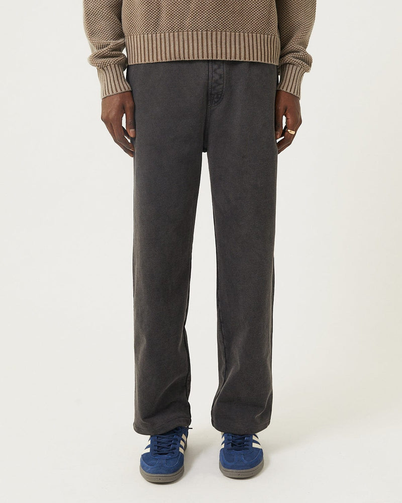 French Terry Sweatpant - Black-Sweatpant-Siena-Corridor