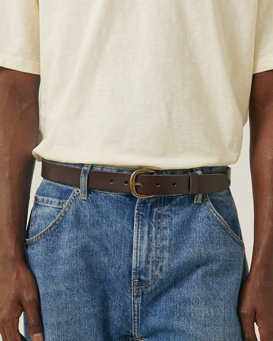 Leather Belt - Brown