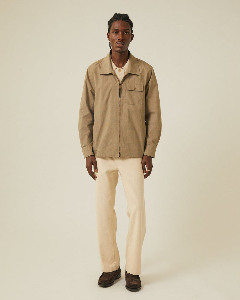 Guncheck Nylon Jacket – Corridor