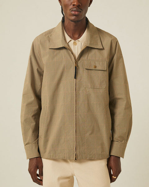 Guncheck Nylon Jacket – Corridor