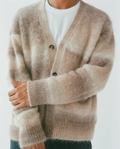 Ombre Cardigan-Cardigan-Black Q-Corridor