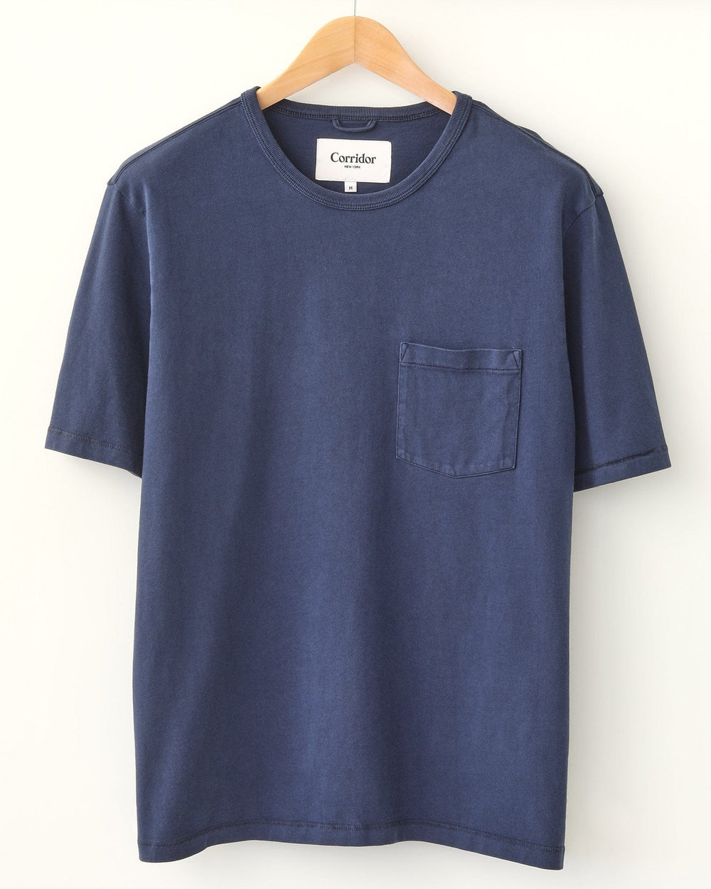 Organic Garment Dyed Tee - Midnight-T-Shirt-Corridor-Corridor