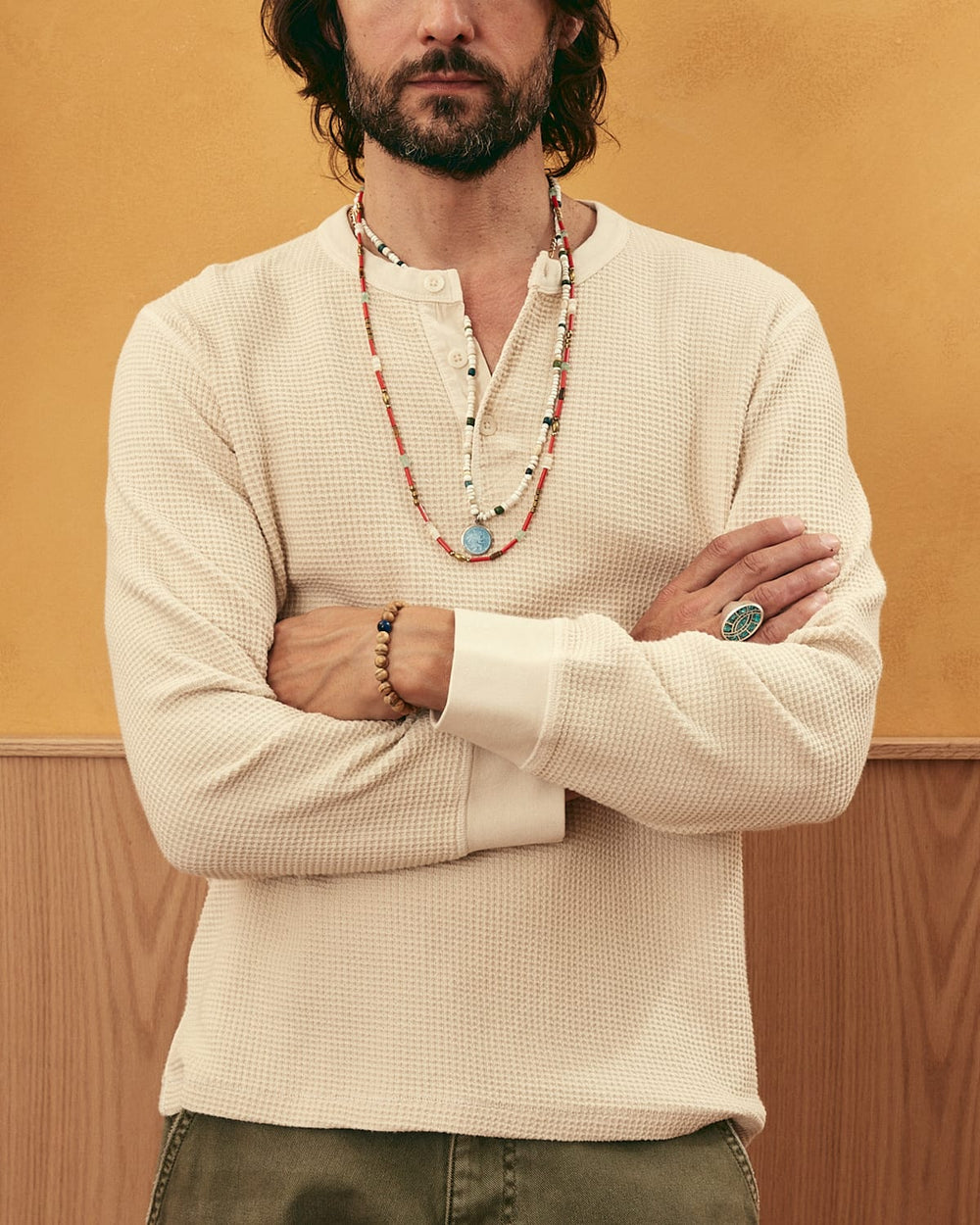 Waffle Henley - Natural-Henley-Siena-Corridor