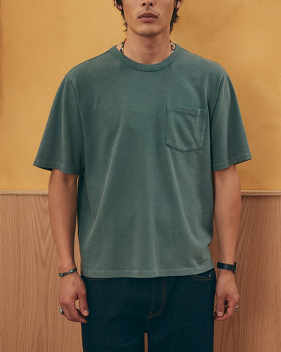 Washed Terry T-Shirt - Green
