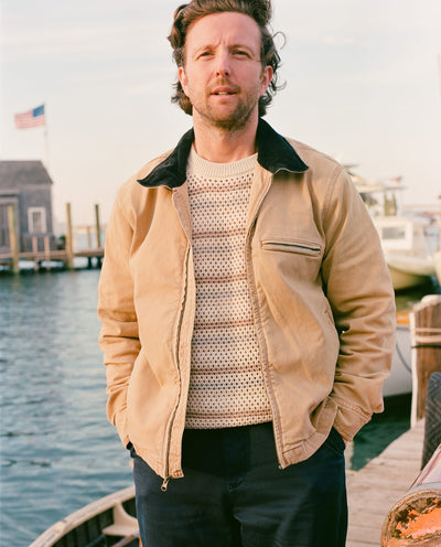 Utility Jacket - Gold-Zip Jacket-Real-Corridor