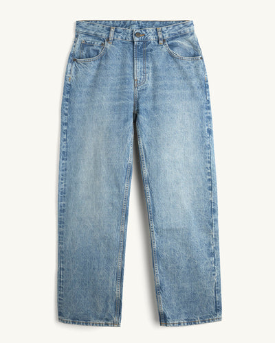 Selvedge 5 Pocket Jean - Bleach Wash-Jeans-Real-Corridor