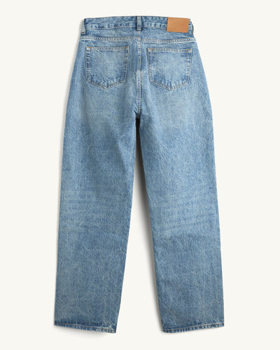Selvedge 5 Pocket Jean - Bleach Wash-Jeans-Real-Corridor