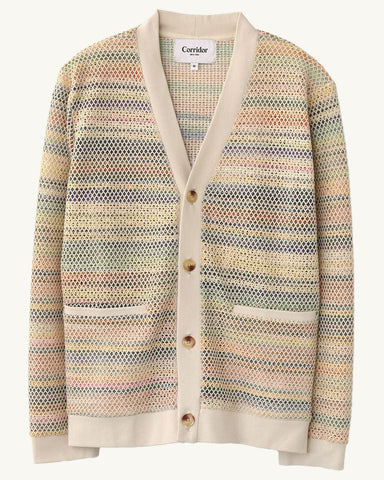 Rainbow Mesh Cardigan