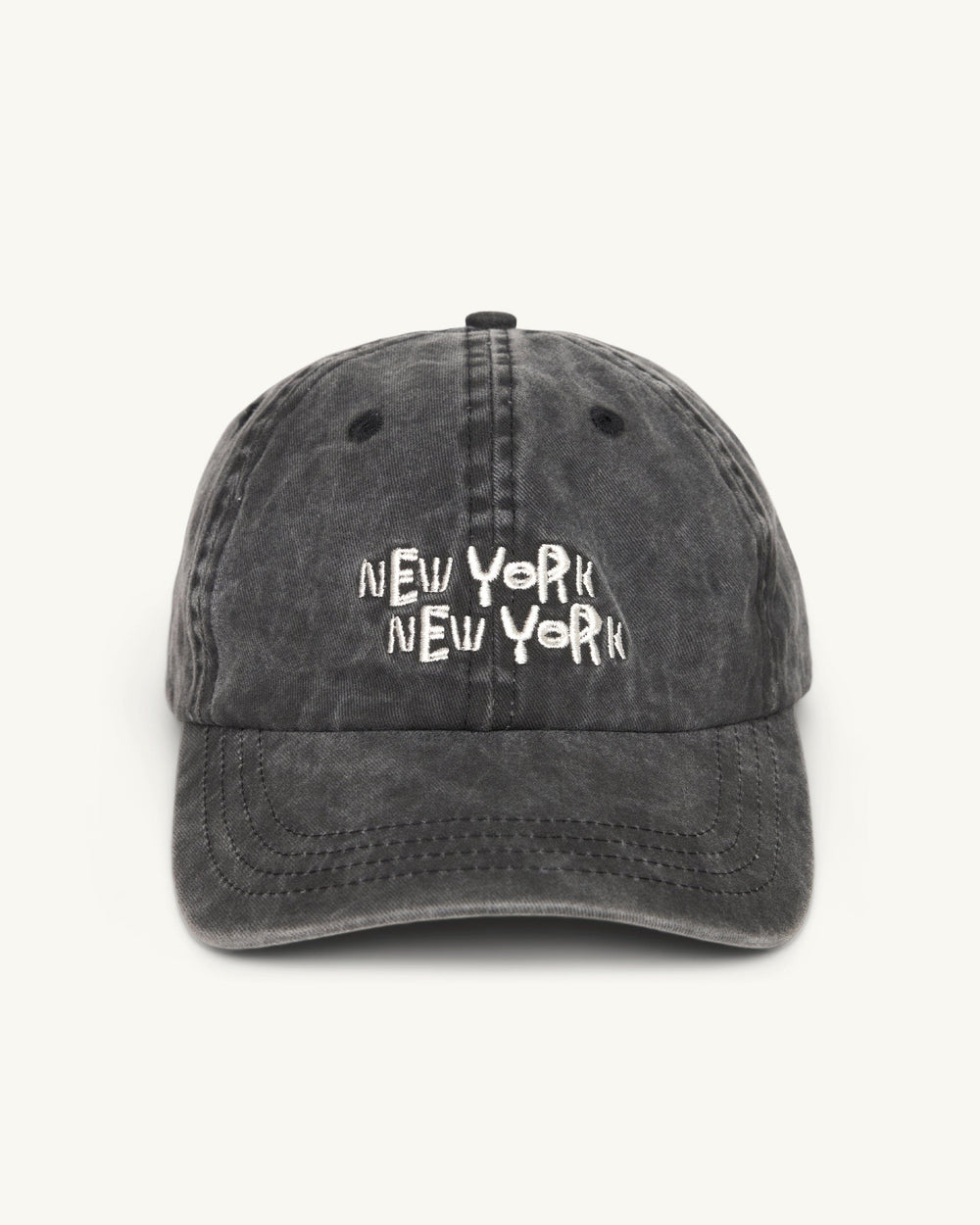 80s NY Cap - Black-Cap-Merch Sourcing-Corridor