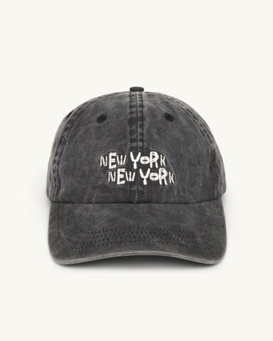 80s NY Cap - Black