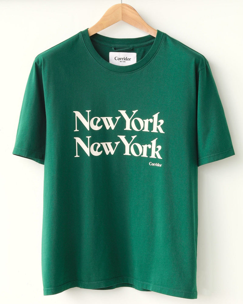 New York New York T-Shirt - Green – Corridor