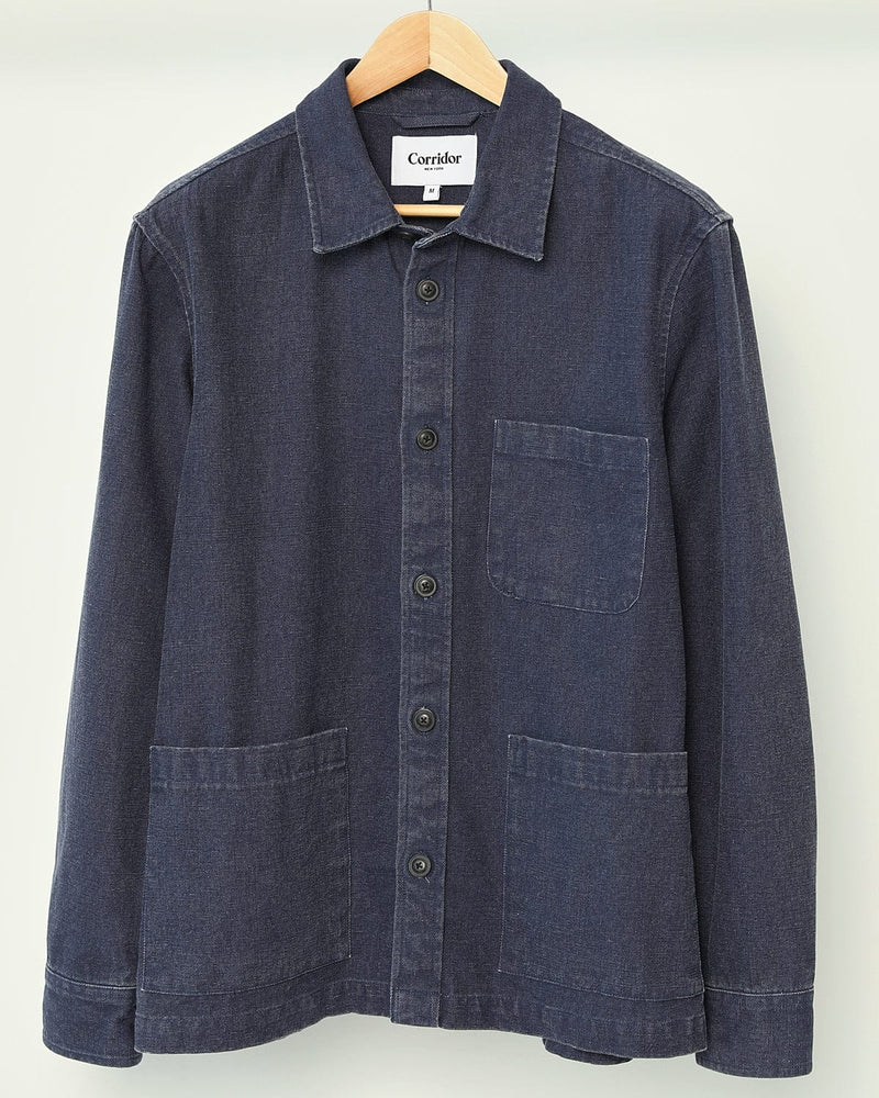 Duck Dye Overshirt - Midnight – Corridor