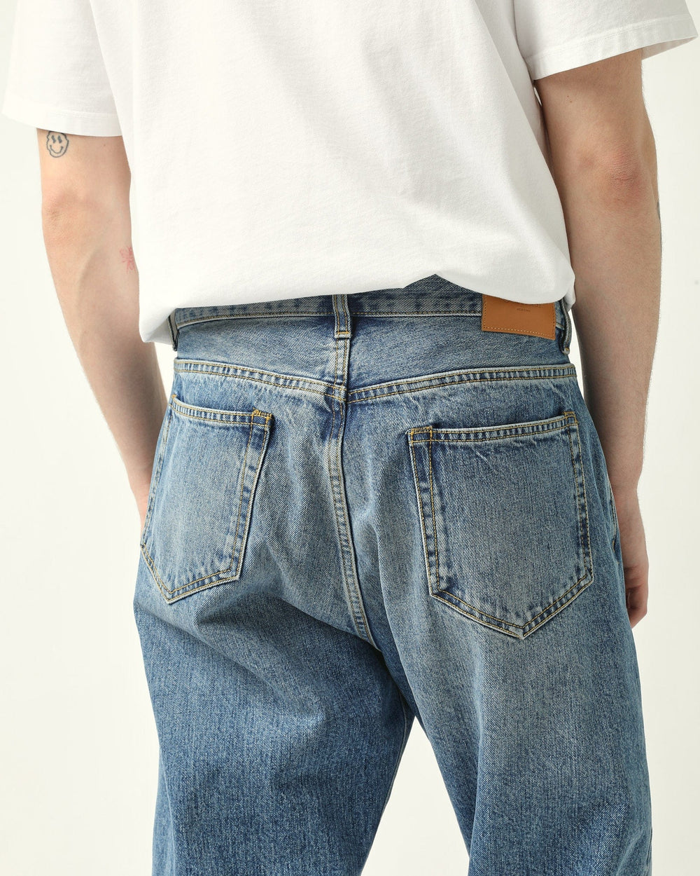 Organic Italian - 5 Pocket Jean - Washed-Jeans-Corridor-Corridor