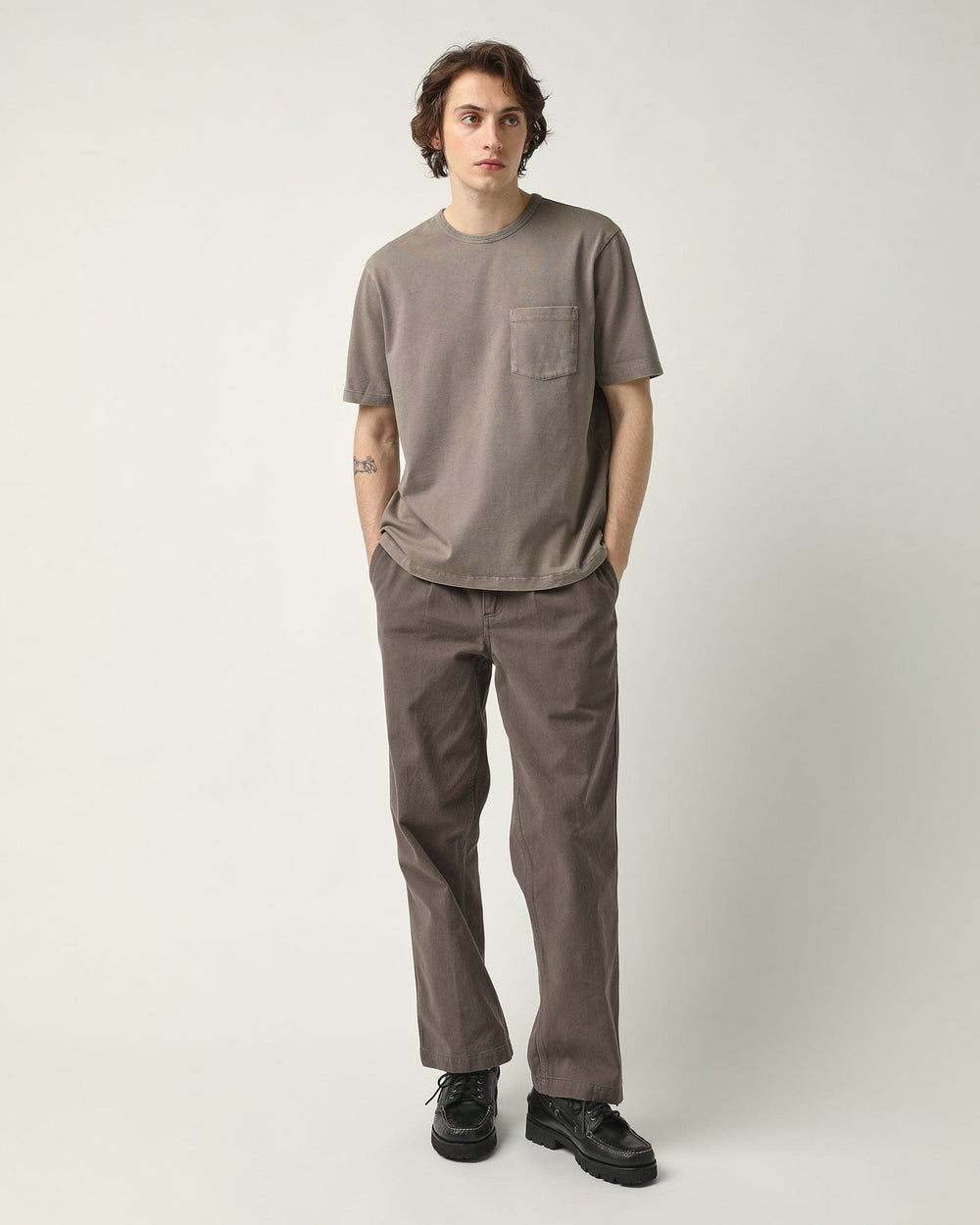 Heavy Twill Trouser - Grey-Trousers-Corridor-Corridor