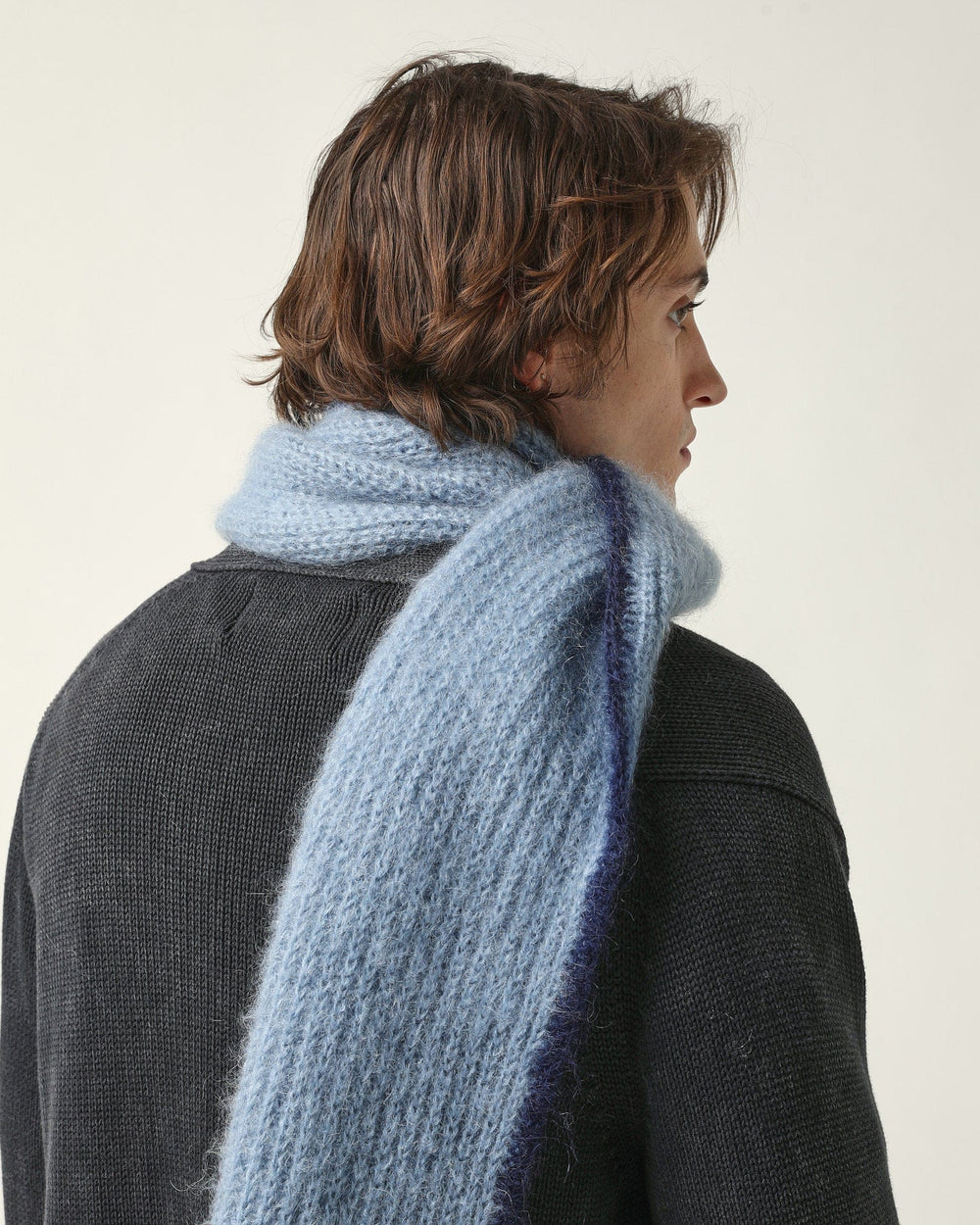 Mohair Scarf - Blue-Scarf-Corridor-Blue-OS-Corridor