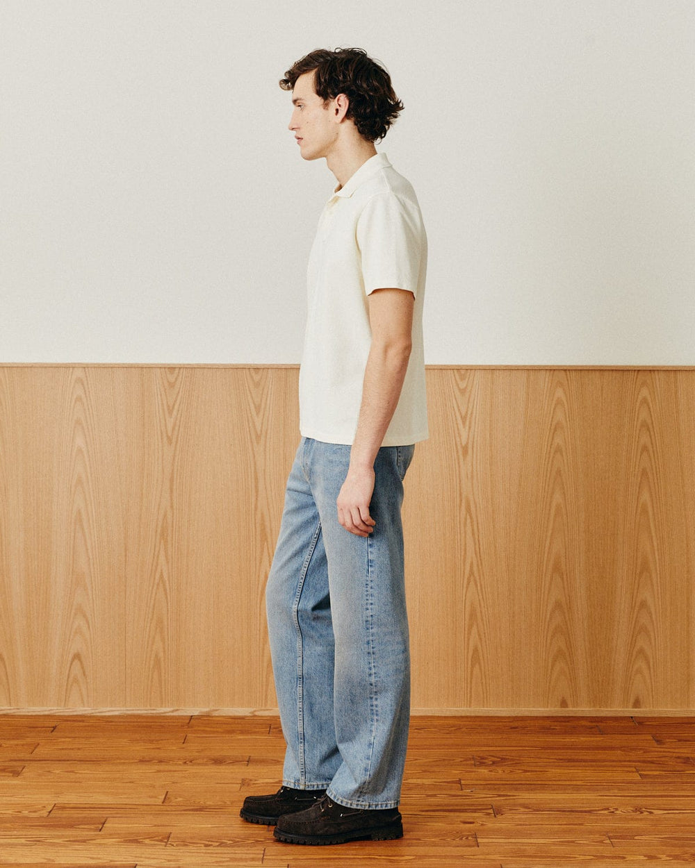 Pique Polo - White-T-Shirt-Siena-Corridor