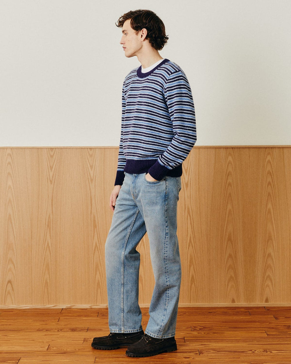 Reggie Stripe Crewneck-Crewneck Sweater-Alpafina-Corridor