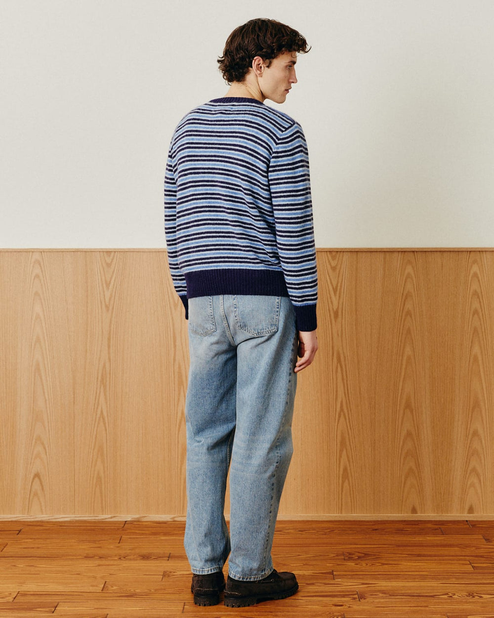 Reggie Stripe Crewneck-Crewneck Sweater-Alpafina-Corridor