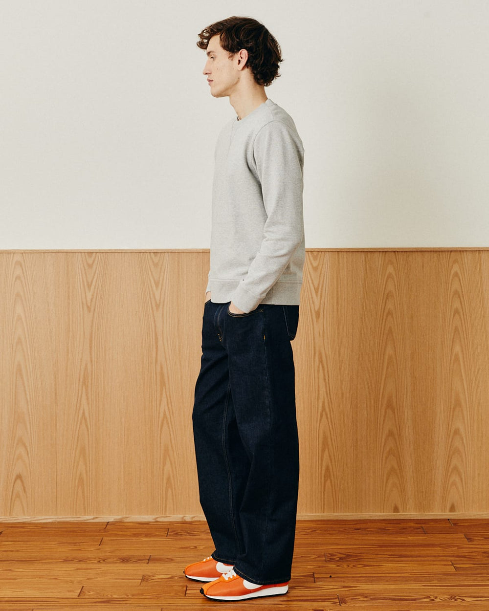 French Terry Crewneck - Grey-Sweatshirt-Siena-Corridor