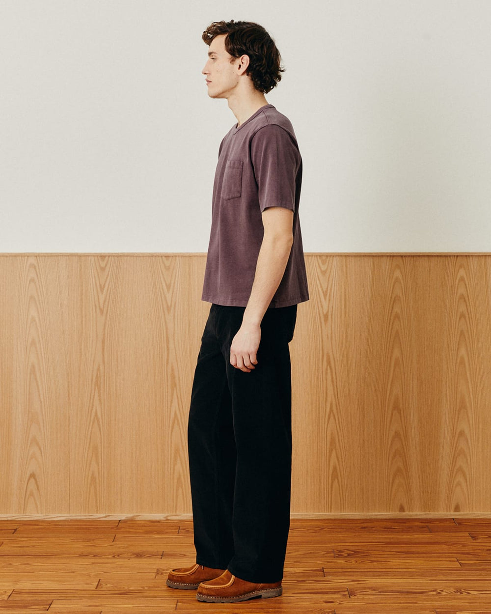 Garment Dye Tee - Wine-T-Shirt-Siena-Corridor