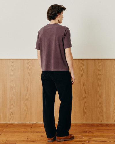 Garment Dye Tee - Wine-T-Shirt-Siena-Corridor