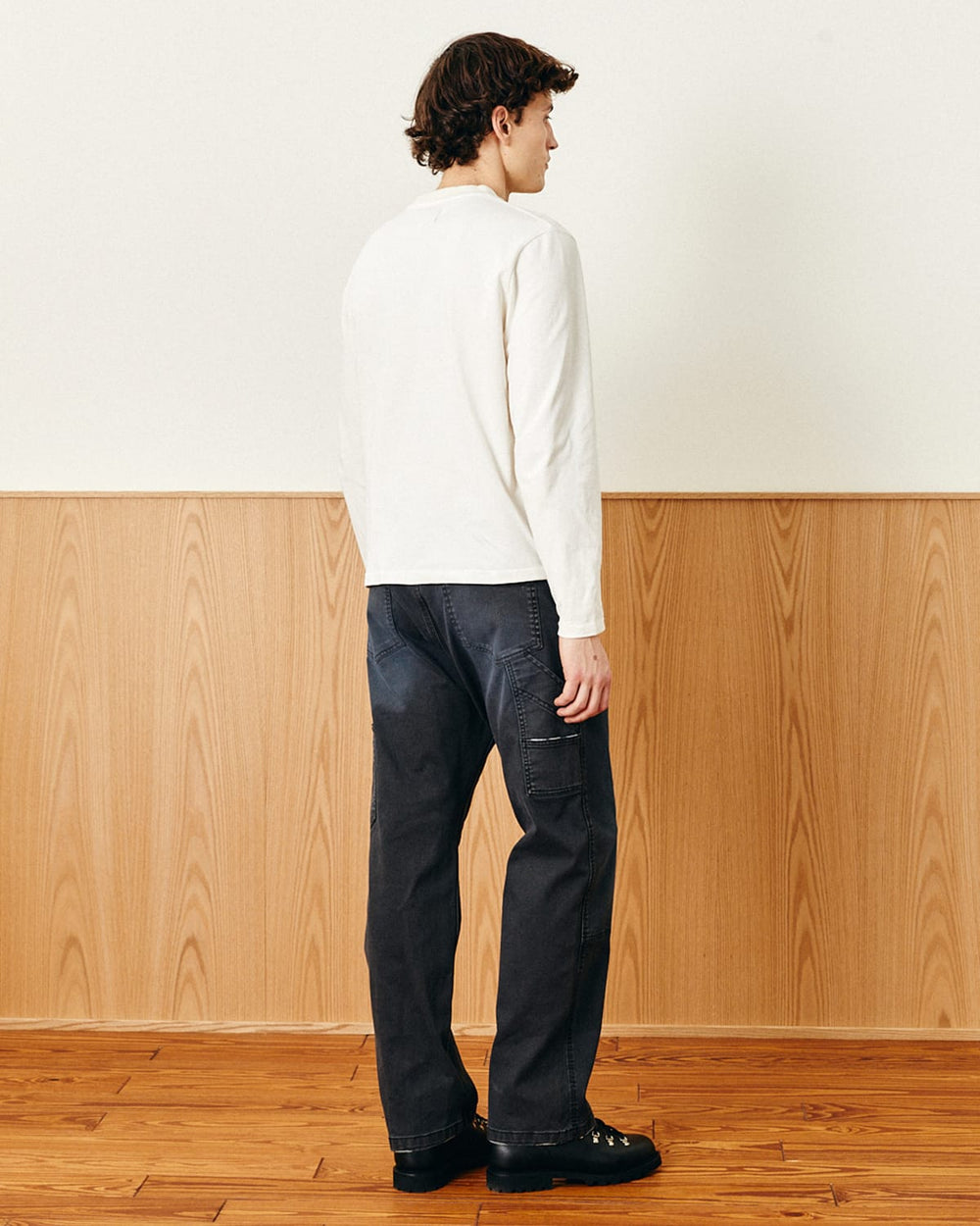 Garment Dye LS Tee - White-T-Shirt LS-Siena-Corridor