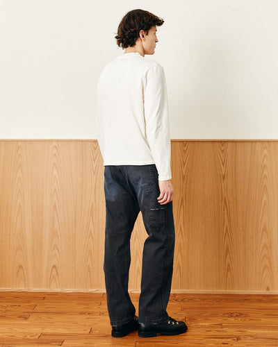 Garment Dye LS Tee - White-T-Shirt LS-Siena-Corridor