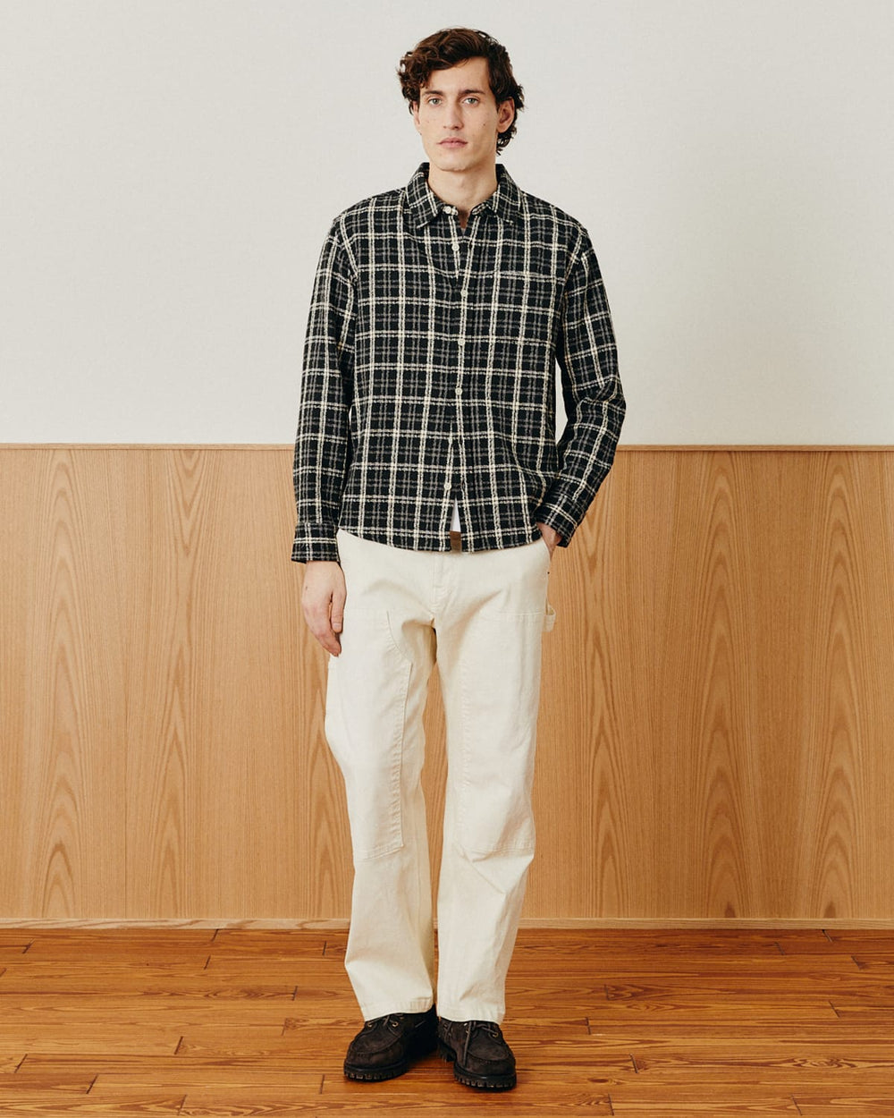 Spacerock LS-LS w/ 1 Chest Pocket-Original Madras Trading Co. (OMTC)-Corridor