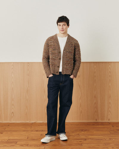 Raga Cardigan - Brown-Cardigan-Innovative Knitwear-Corridor