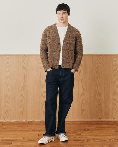 Raga Cardigan - Brown-Cardigan-Innovative Knitwear-Corridor
