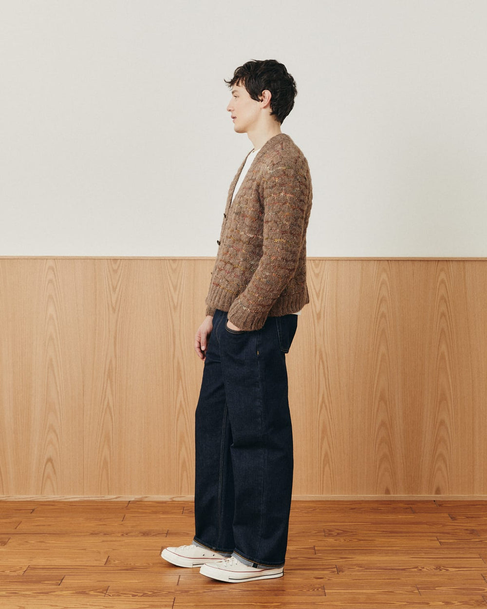 Raga Cardigan - Brown-Cardigan-Innovative Knitwear-Corridor
