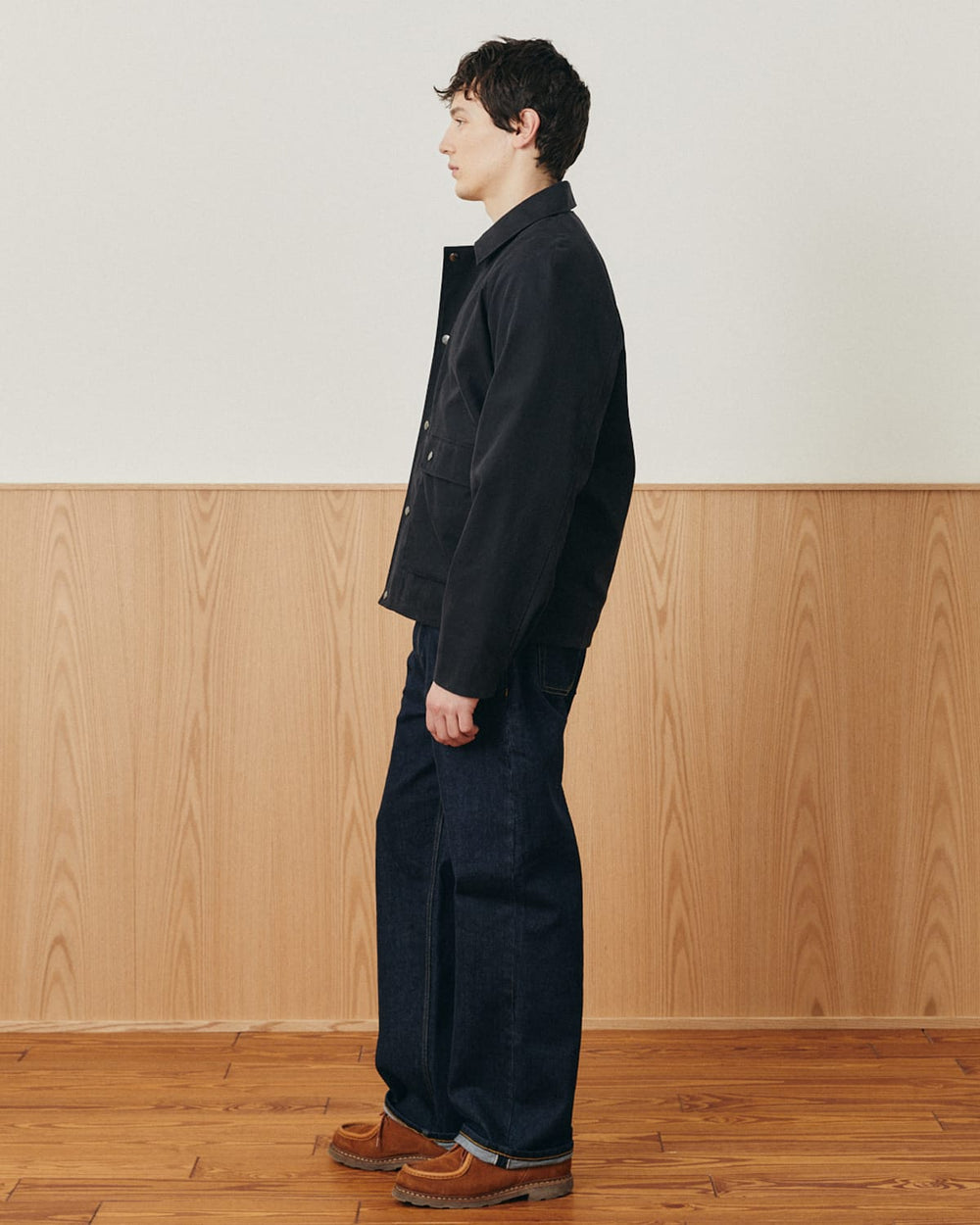 Waxed Cotton Trail Jacket - Black-Coat-Black Q-Corridor