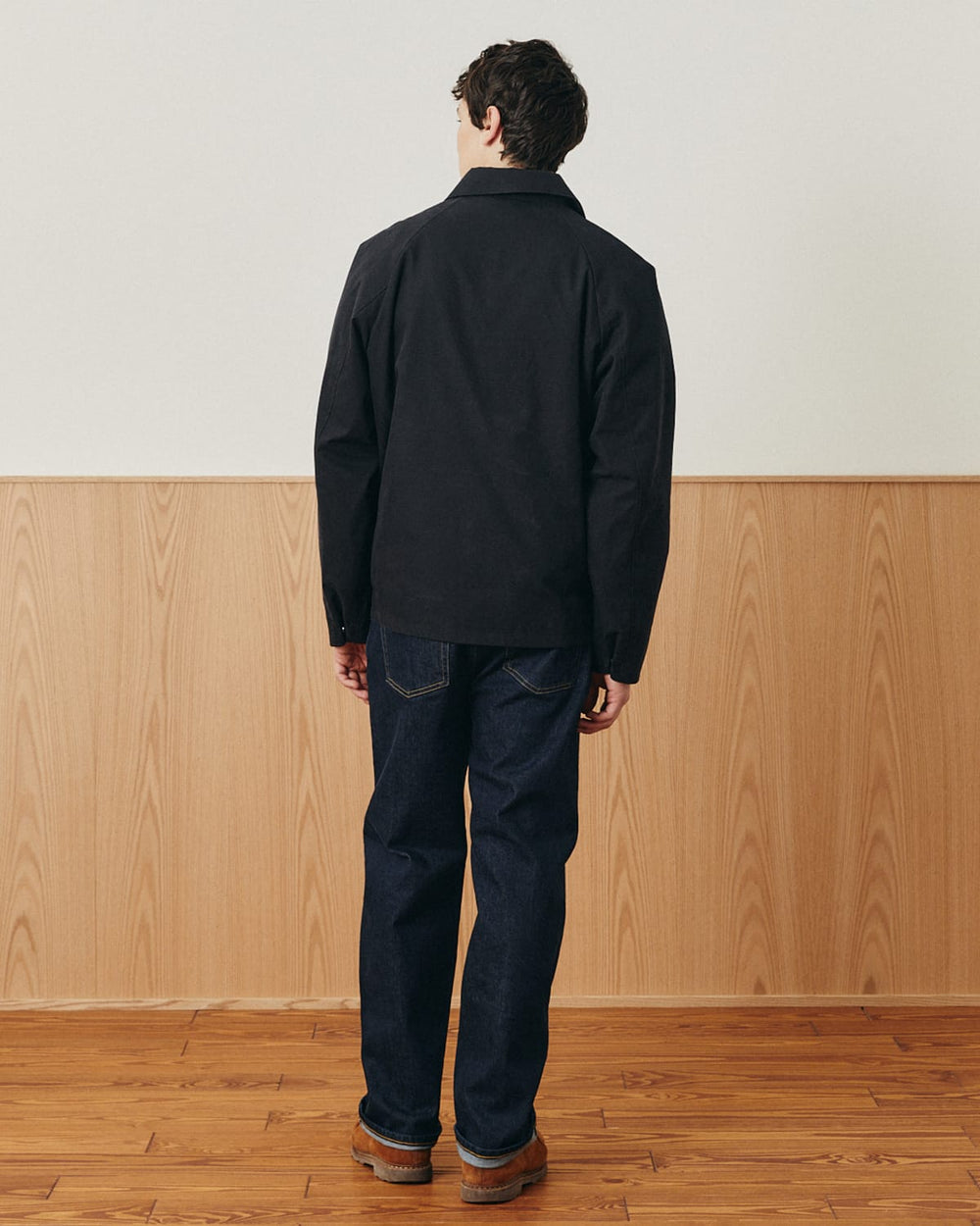 Waxed Cotton Trail Jacket - Black-Coat-Black Q-Corridor