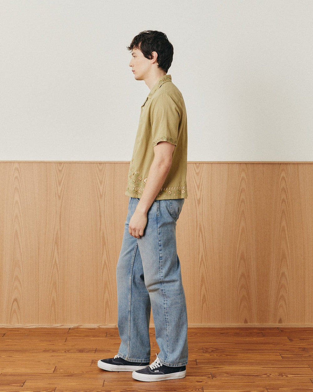 Augusta SS-SS Camp w/ 1 Chest Pocket-Original Madras Trading Co. (OMTC)-Corridor