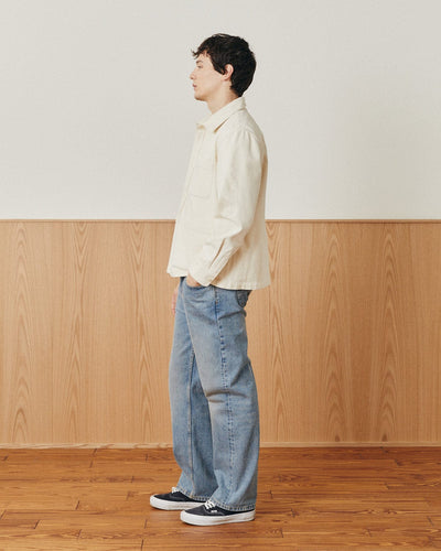 Misha Overshirt - Natural-Overshirts-Black Q-Corridor