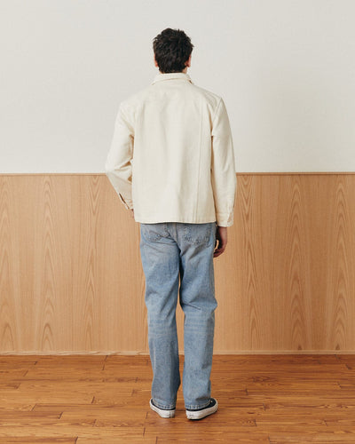 Misha Overshirt - Natural-Overshirts-Black Q-Corridor