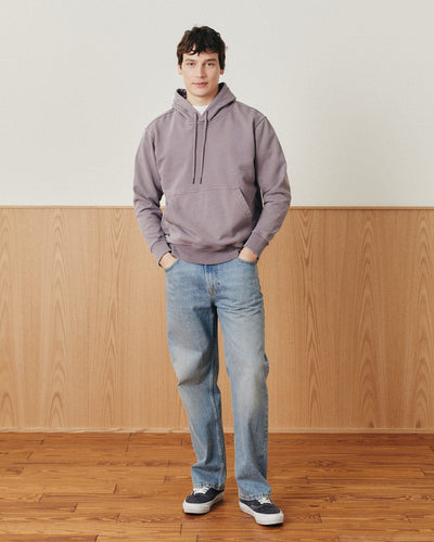 French Terry Hoodie - Purple-Sweatshirt-Siena-Corridor