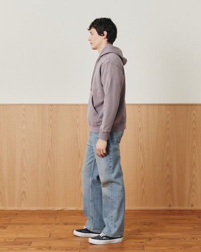 French Terry Hoodie - Purple-Sweatshirt-Siena-Corridor