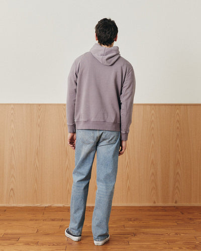 French Terry Hoodie - Purple-Sweatshirt-Siena-Corridor