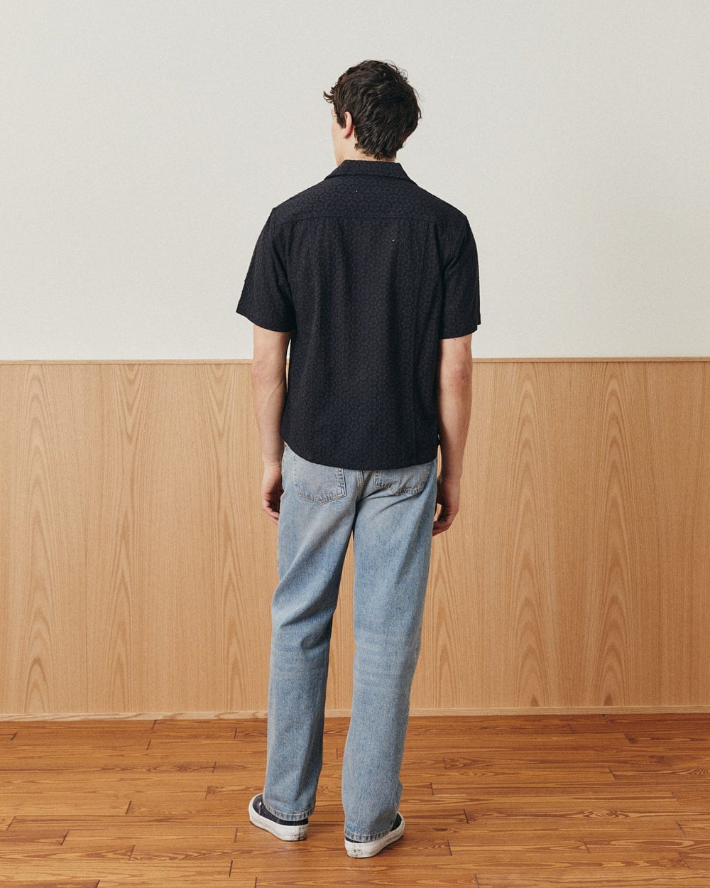 Floral Eyelet SS - Black-SS Camp-Ekviraa Designs-Corridor