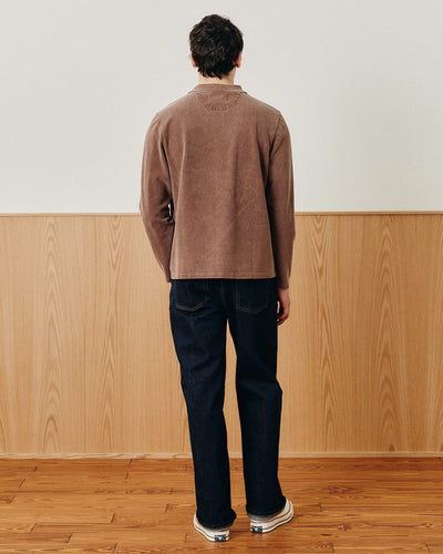 LS Pique Polo - Brown-Polo LS-Siena-Corridor