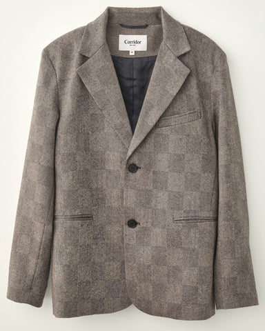 Check 2 Button Blazer