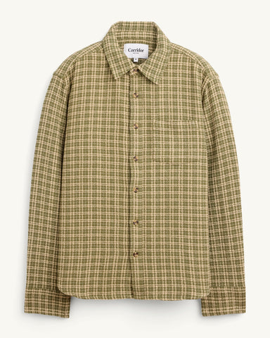 Reverse Tweed LS - Green