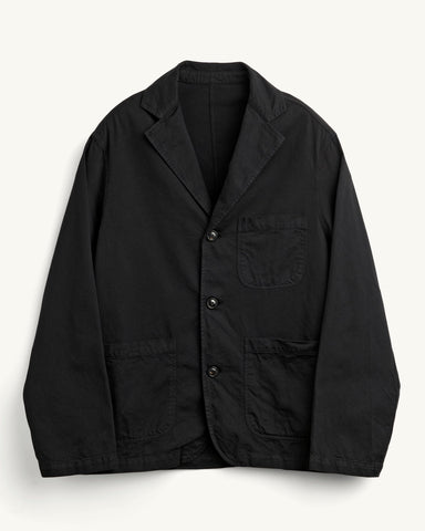 Twill Blazer - Black