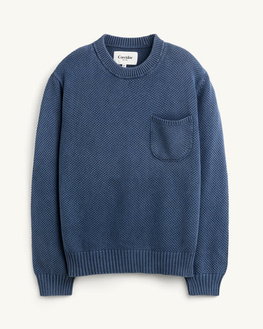Pocket Crewneck - Navy